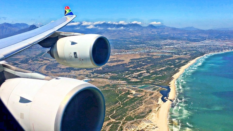 Quanto custa uma passagem aérea para a África do Sul