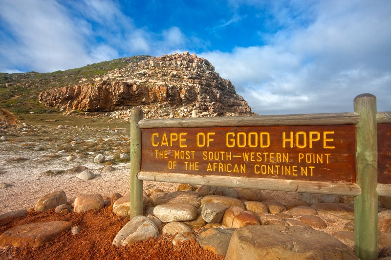 Pontos turísticos na Cidade do Cabo: Cabo da Boa Esperança