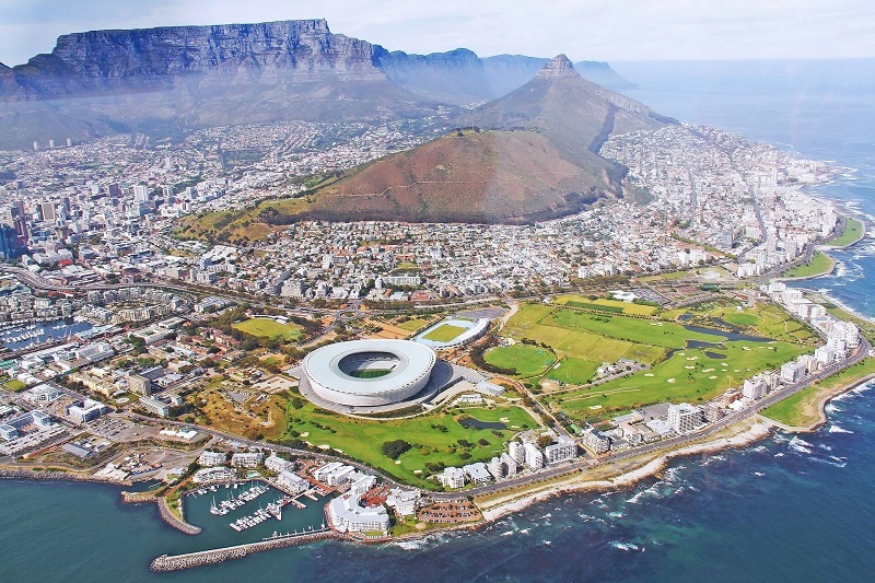 Cidade do Cabo na África do Sul