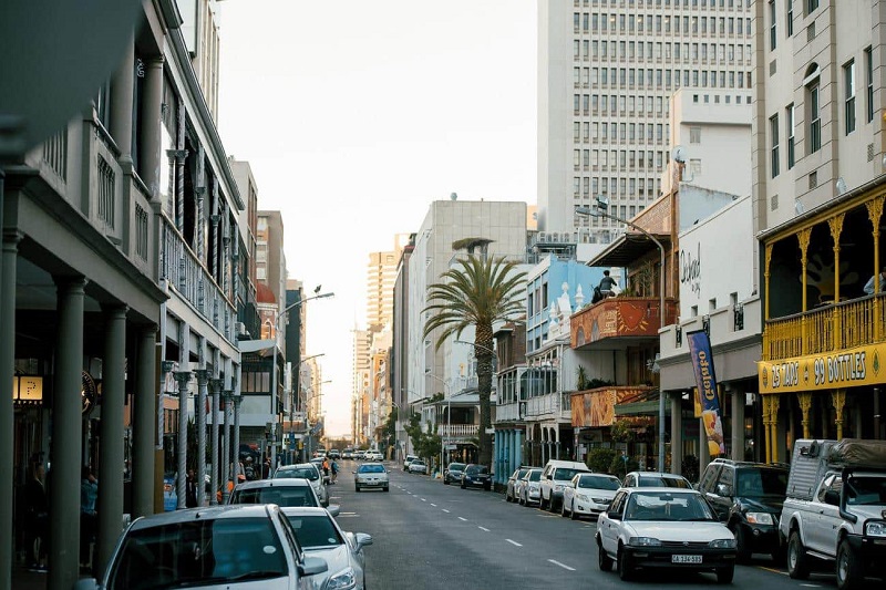Pontos turísticos na Cidade do Cabo: Long Street