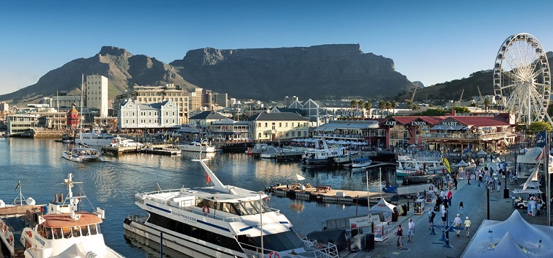Pontos turísticos na Cidade do Cabo: Waterfront