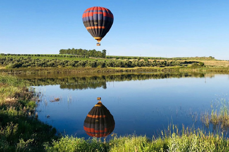 Balão na África do Sul
