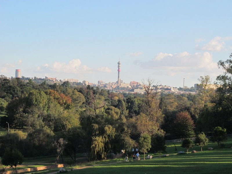 Verão em Joanesburgo: Parques