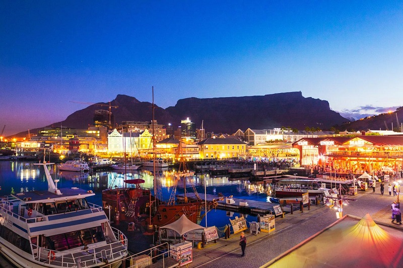 Noite na Cidade do Cabo
