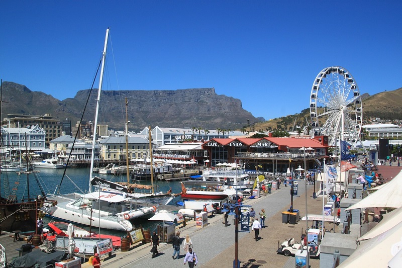 V&A Waterfront na Cidade do Cabo