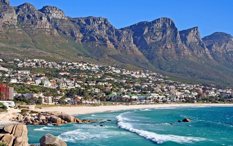 Melhores praias da Cidade do Cabo: Camps Bay 