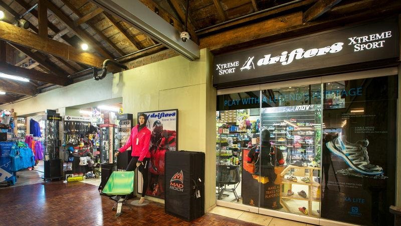 Comprar sapatos no shopping Cape Quarter na Cidade do Cabo