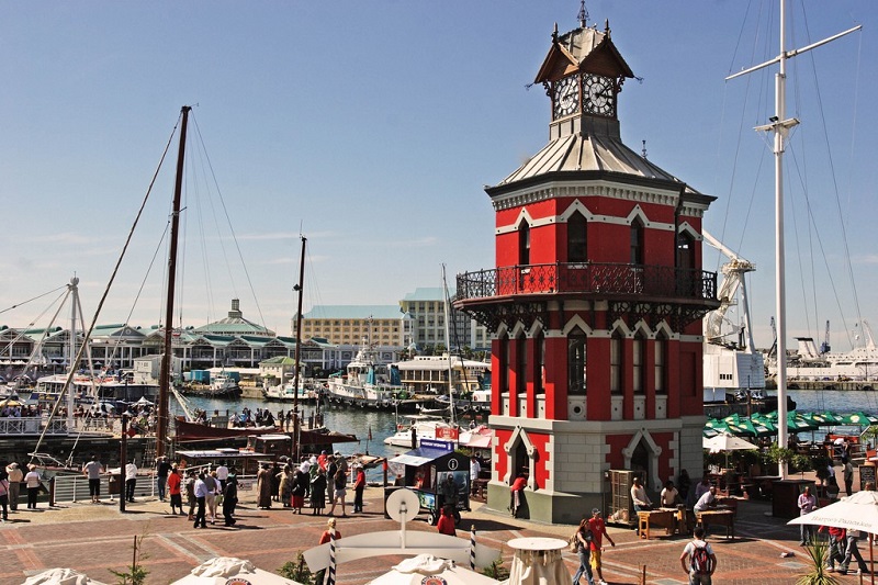 Lazer e entretenimento em V&A Waterfront na Cidade do Cabo