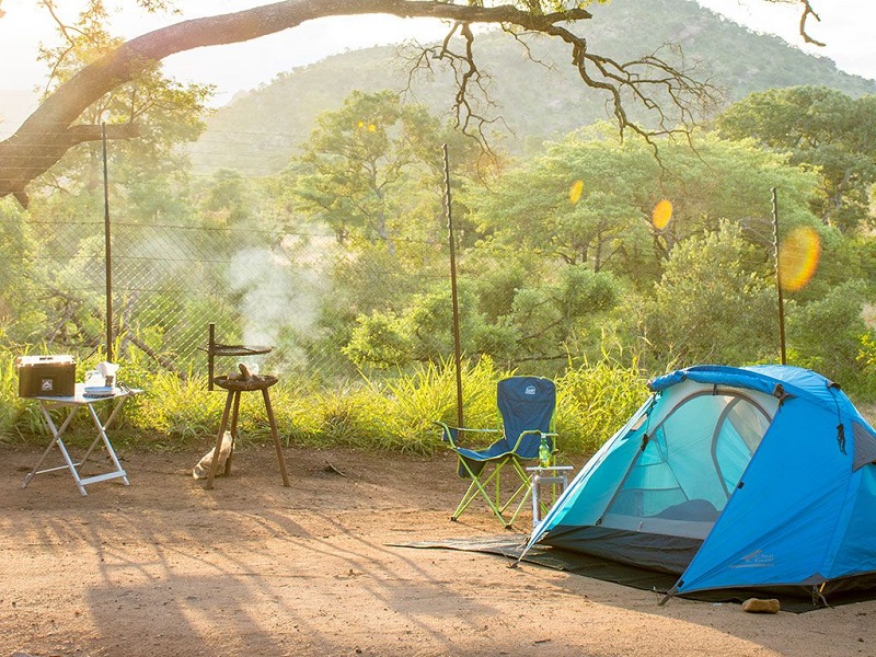 Camping no Parque Nacional Kruger