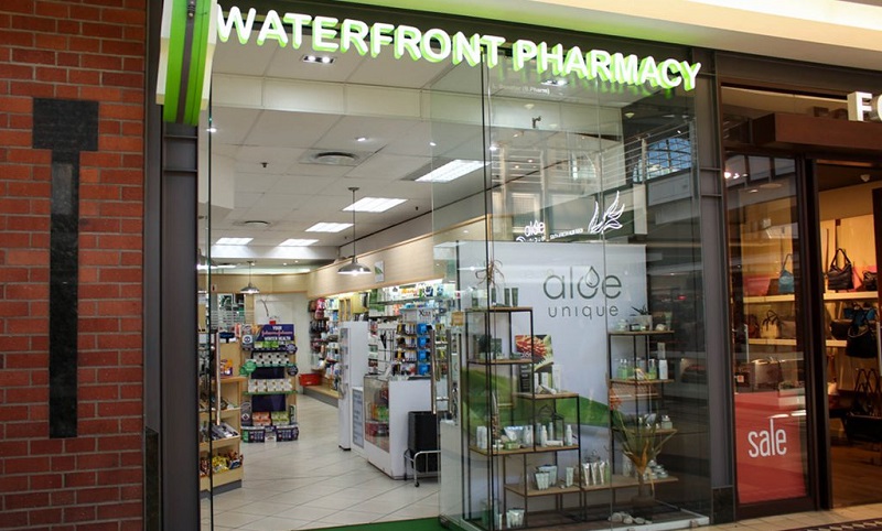 Farmácia Waterfront Pharmacy na Cidade do Cabo