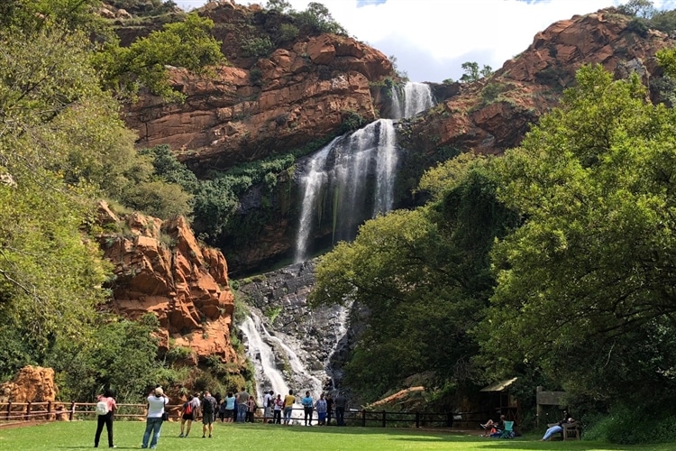 Jardim Botânico de Joanesburgo - Cachoeira