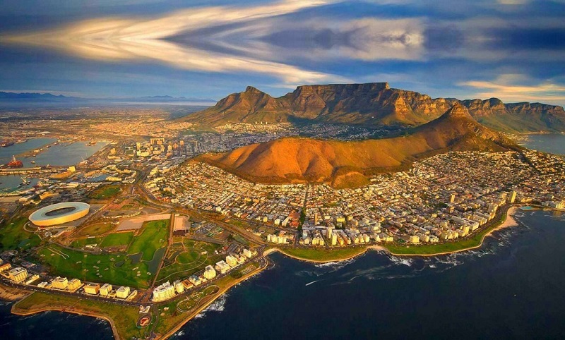 Cidade do Cabo na África do Sul