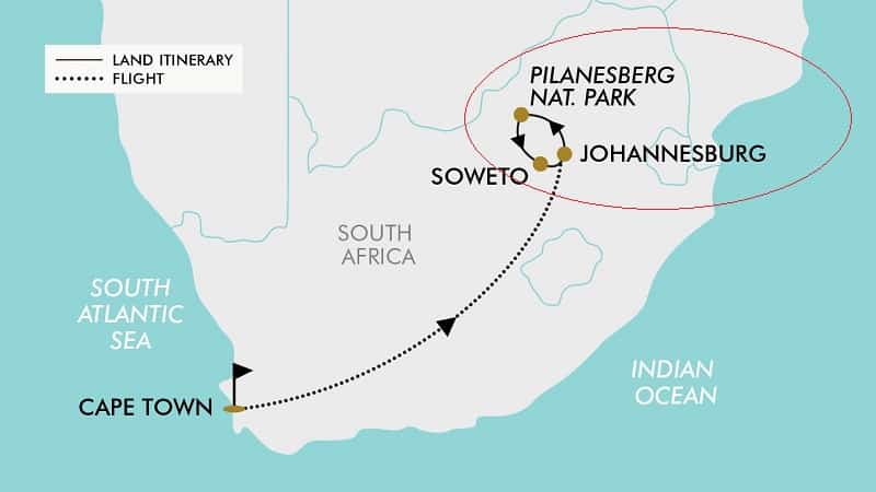 Pilanesberg National Park - Localização