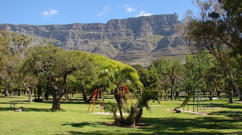 Green Point Park na Cidade do Cabo