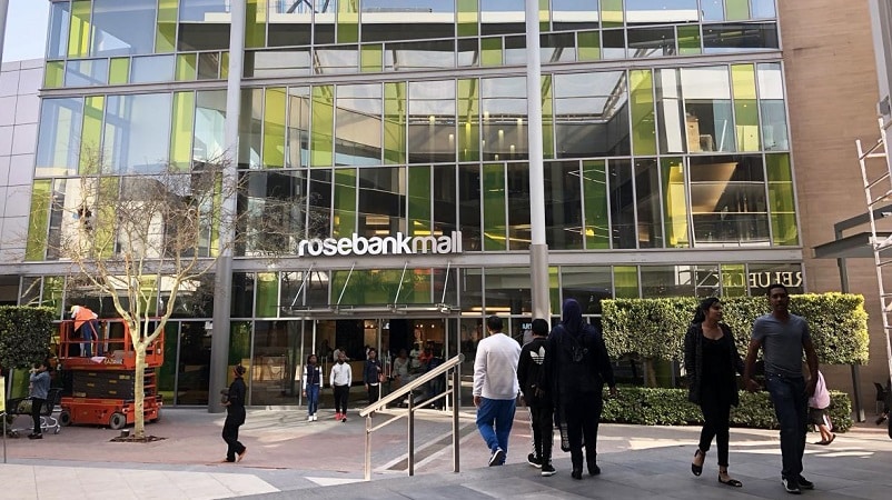 Shopping Rosebank Mall em Joanesburgo