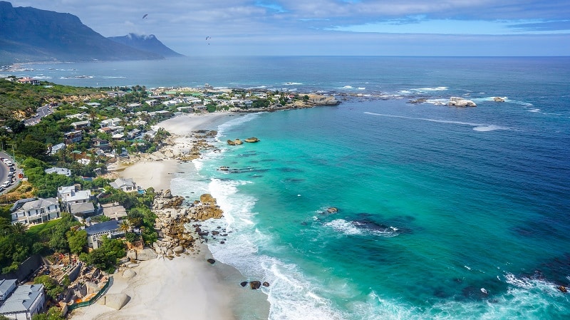 Melhores praias na África do Sul