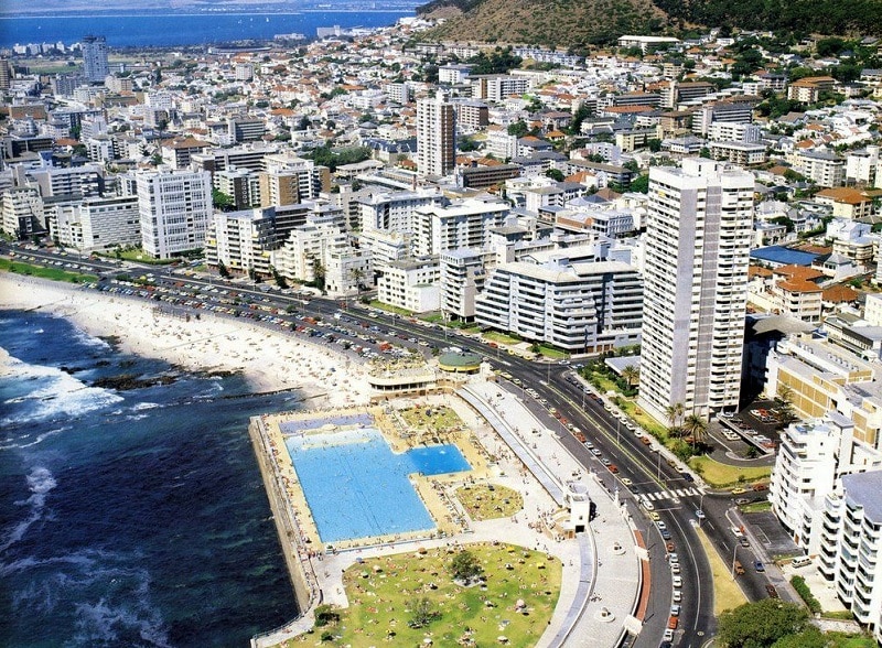 Sea Point na Cidade do Cabo - África do Sul