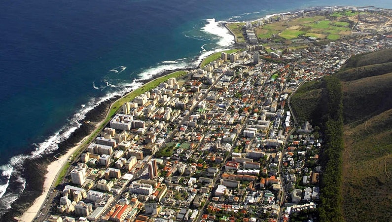 Sea Point e Green Point na Cidade do Cabo