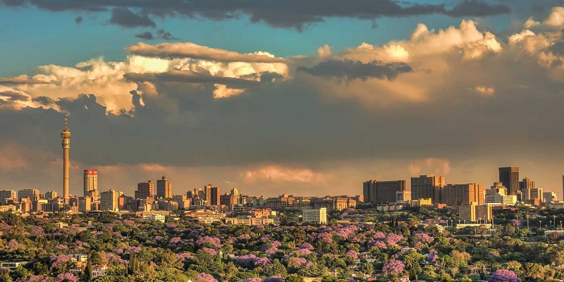 Vista de Joanesburgo
