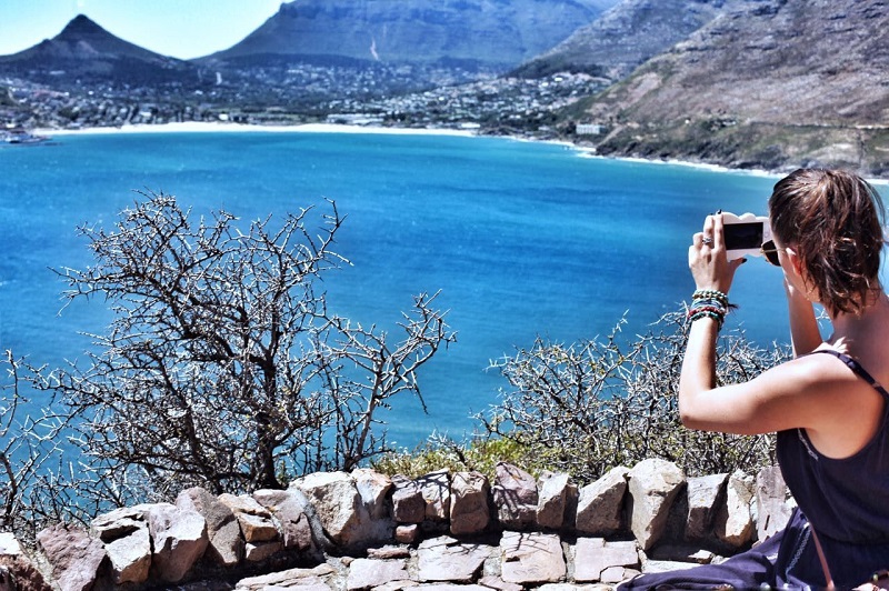 Foto da vista de Cape Point - Cidade do Cabo 