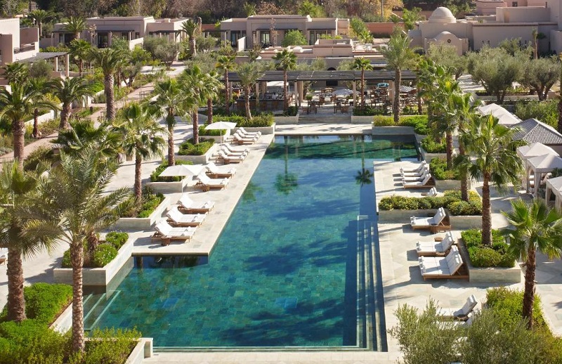 Hotel Four Seasons em Marrakech no Marrocos